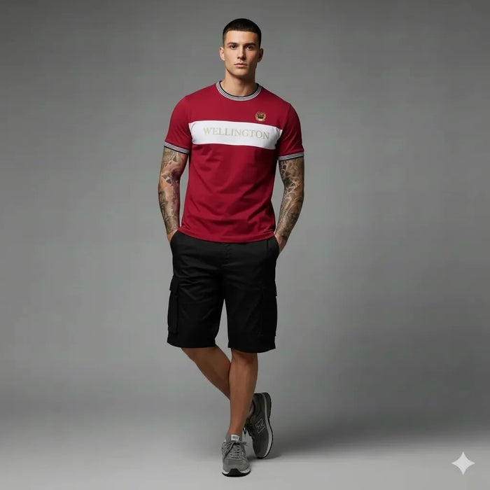 Men Salsa Colourblocked T-shirt
