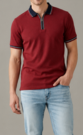Men Salsa Polo Collar T-shirt