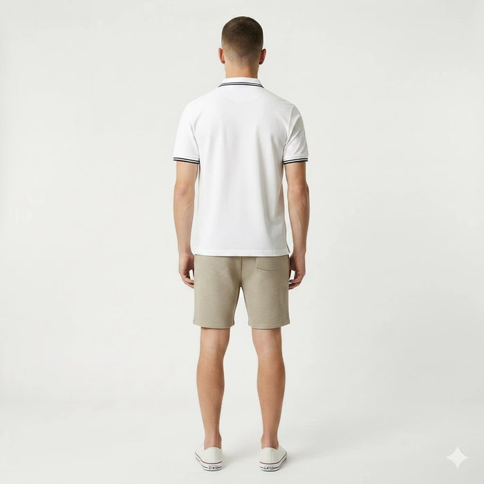 Men Sand Solid Shorts