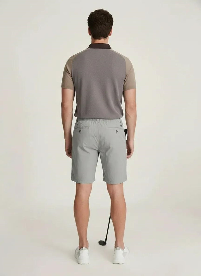 Men Silver Sports Shorts