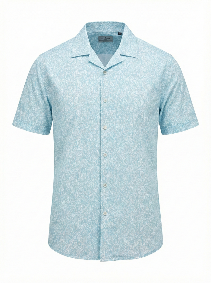 Men Sky Printed Casual Shirt