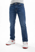 Men Slim Fit Mid-Rise Light Fade Stretchable Jeans