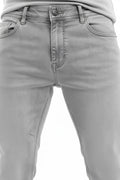 Men Slim Fit Mid-Rise Light Fade Stretchable Jeans