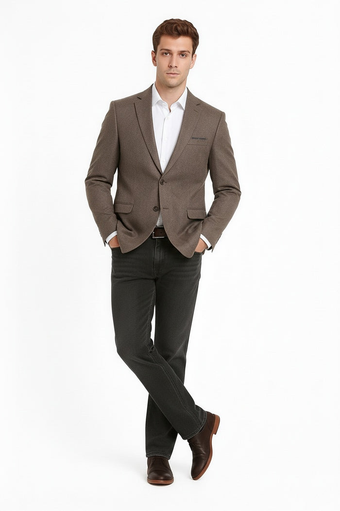 Men Solid Coat