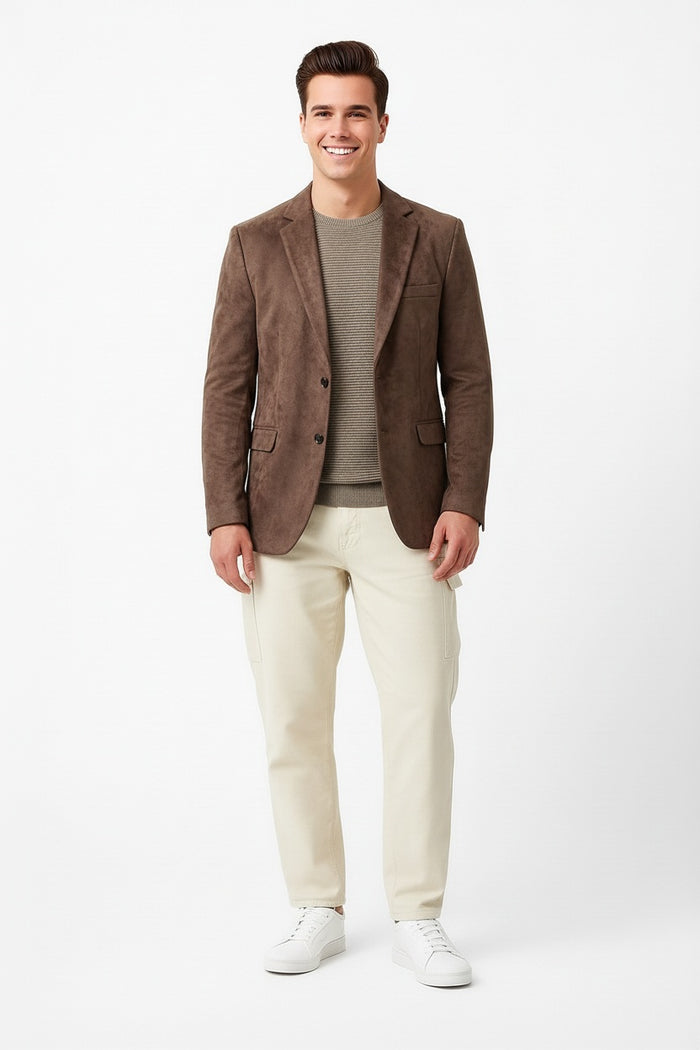 Men Solid Coat