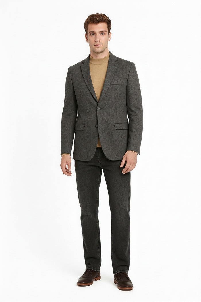 Men Solid Coat