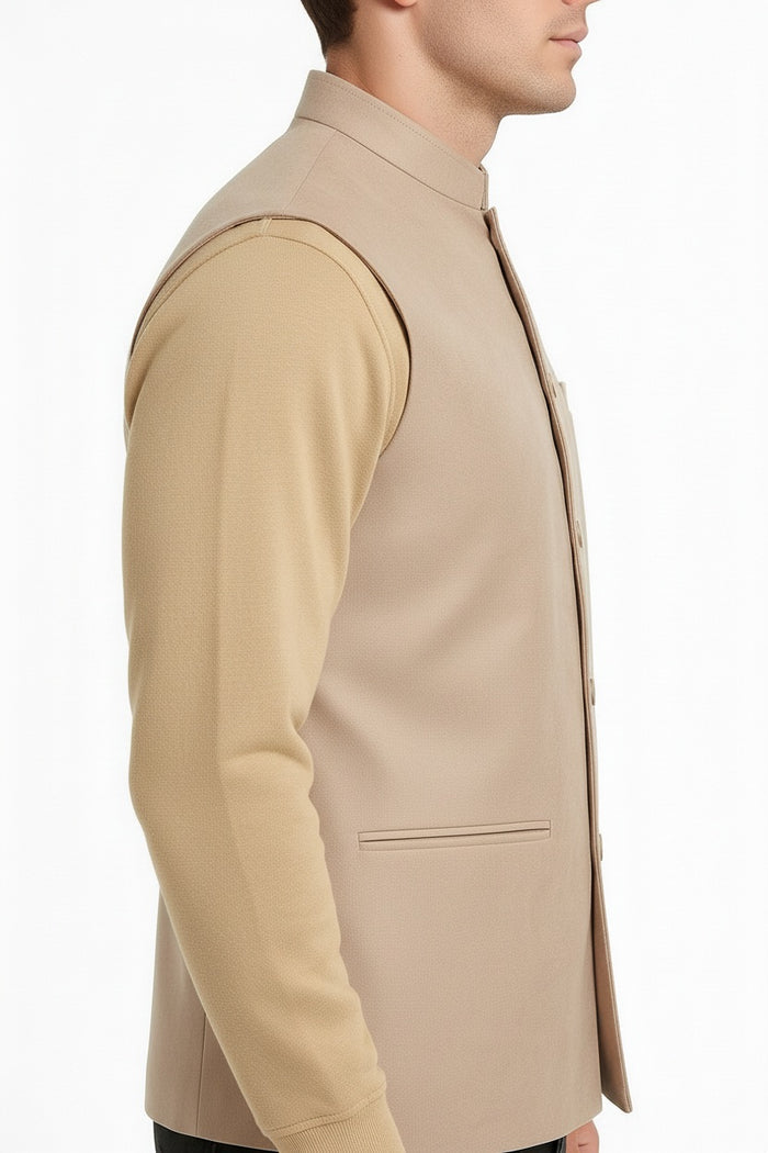 Men Solid Coat