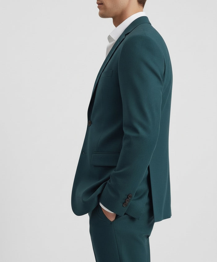 Men Solid Coat