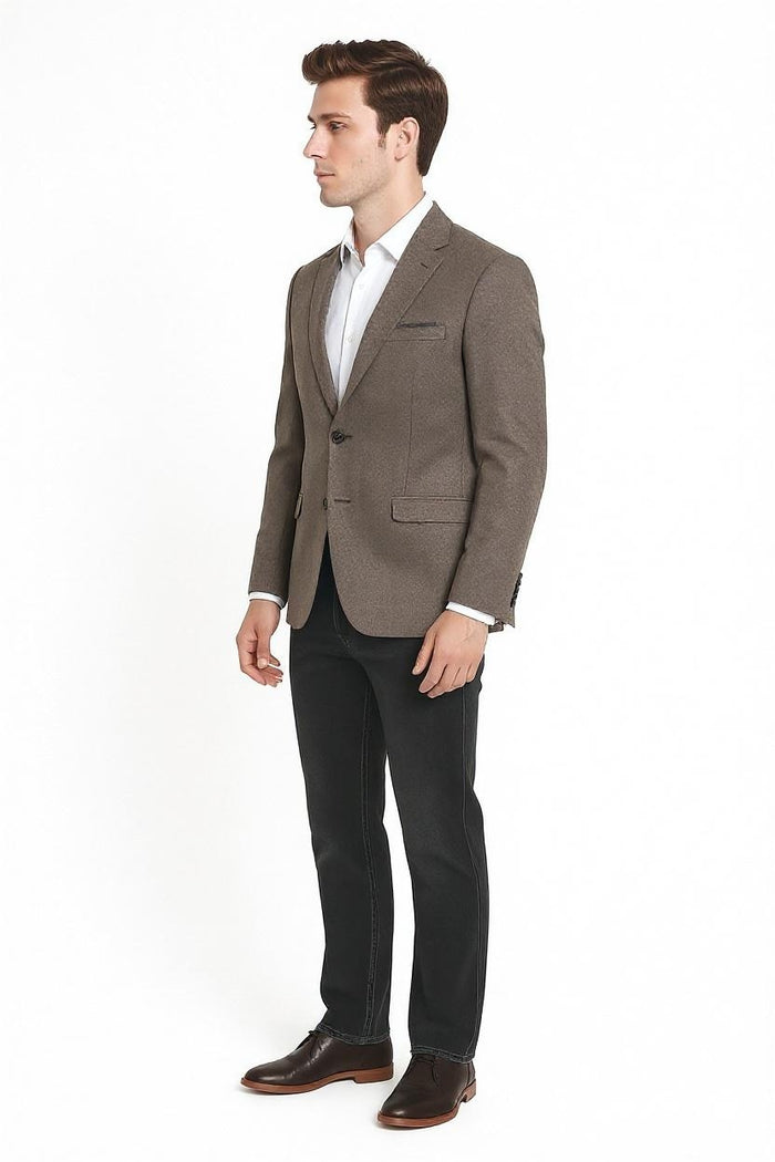 Men Solid Coat