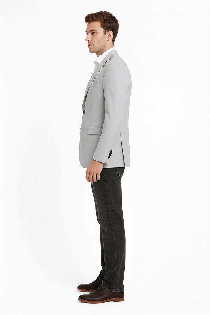 Men Solid Coat