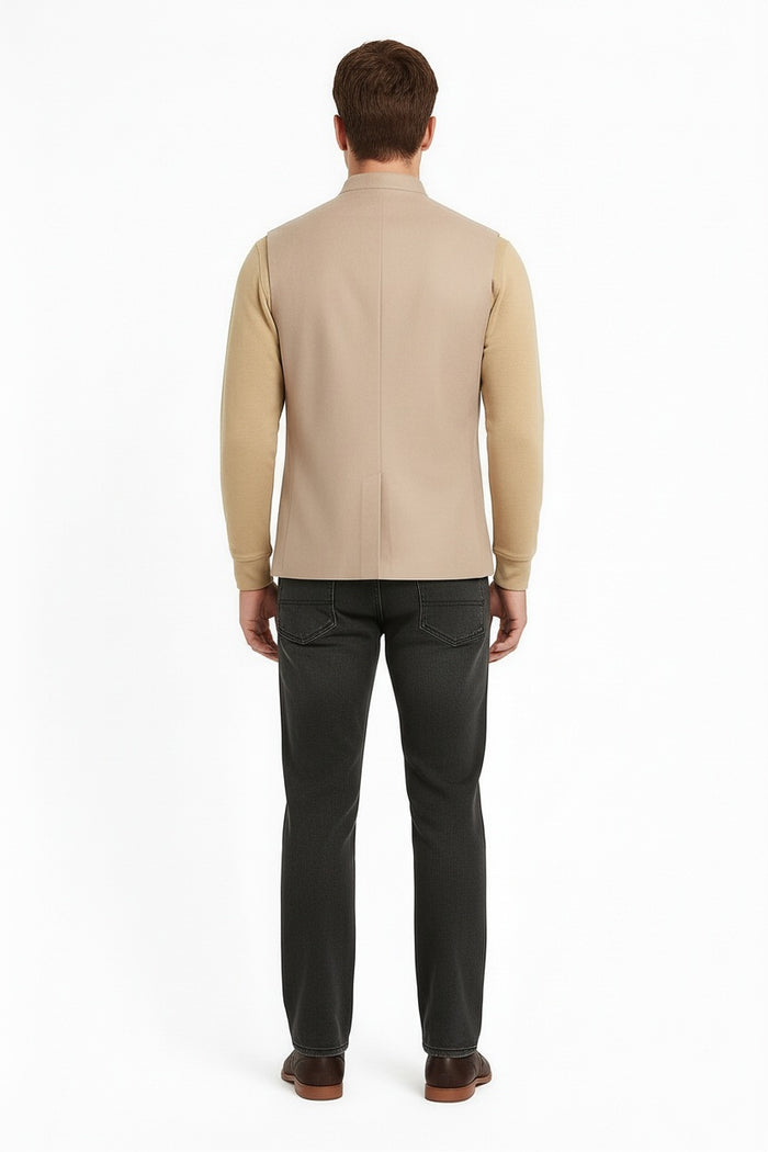Men Solid Coat