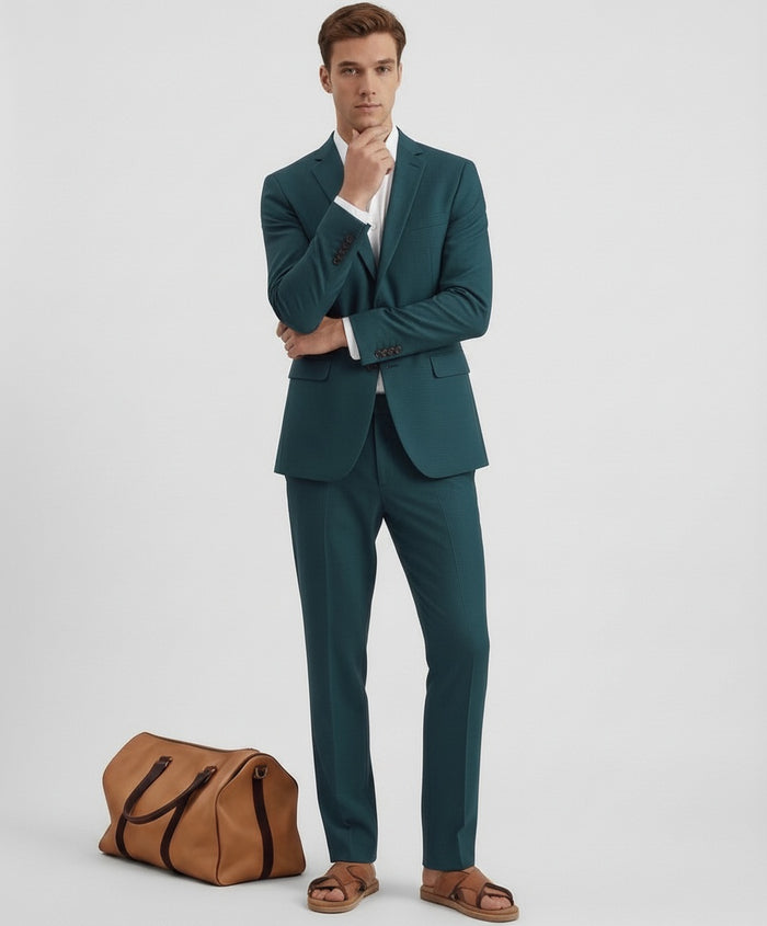 Men Solid Coat