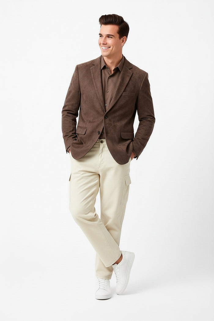 Men Solid Coat