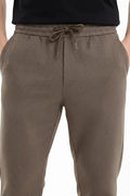Men Solid Regular Fit Track Pants