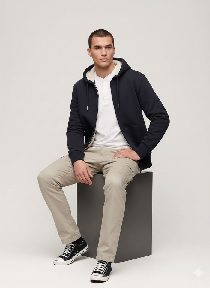 Men Solid Trackpants