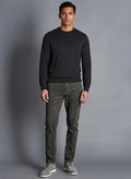 Men Solid Trousers