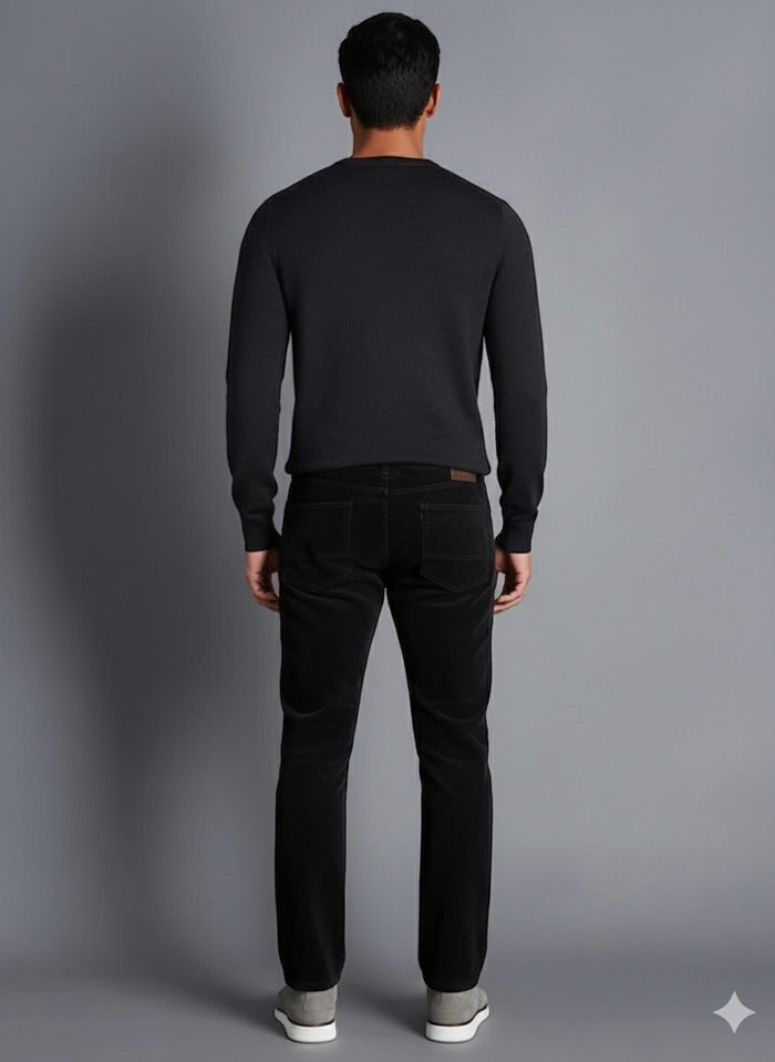 Men Solid Trousers