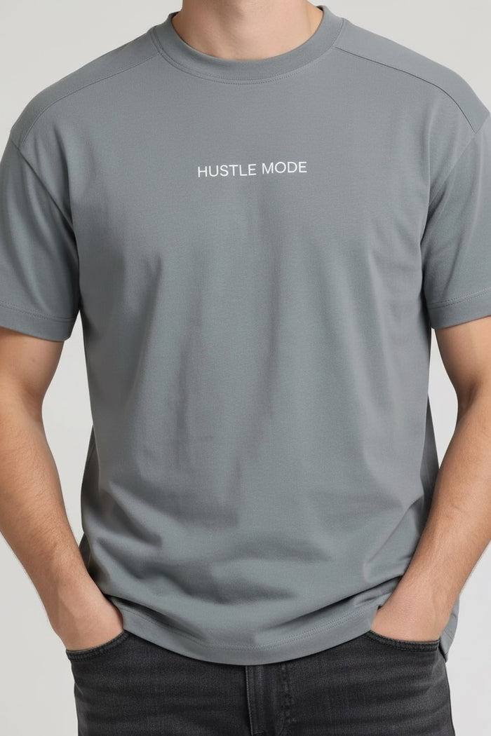Men Storm Typography Printed T-shirt