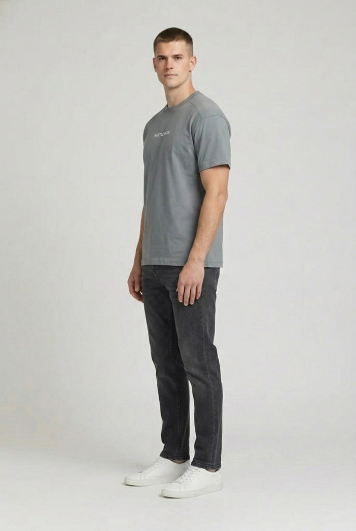 Men Storm Typography Printed T-shirt
