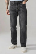 Men Straight Fit Mid-Rise Light Fade Stretchable Jeans