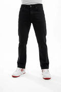 Men Straight Fit Mid-Rise Stretchable Jeans