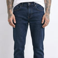 Men Straight Fit Mid-Rise Stretchable Jeans