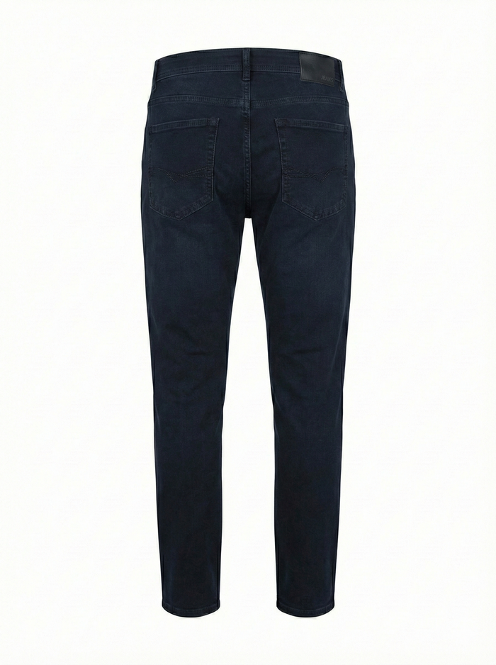 Men Straight Fit Mid-Rise Stretchable Jeans