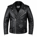 Men’s Black Leather Jacket