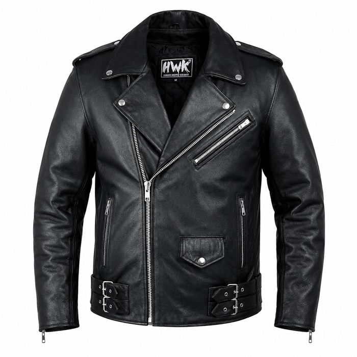 Men’s Black Leather Jacket