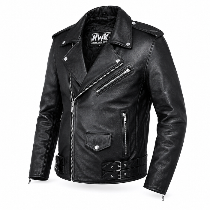 Men’s Black Leather Jacket