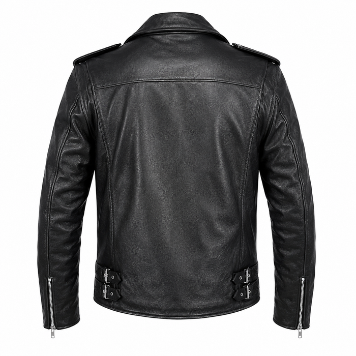 Men’s Black Leather Jacket