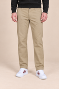 Men’s Dobby Khaki Straight Fit Trouser | Smart Casual & Everyday Wear