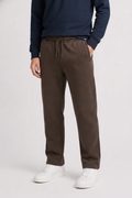 Men’s Espresso Melange Premium German Velvet  Lower with Drawstring