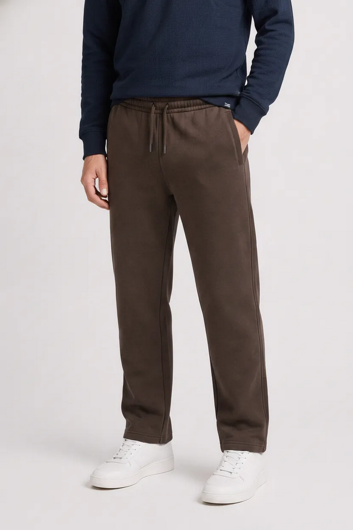 Men’s Espresso Melange Premium German Velvet  Lower with Drawstring