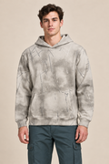 Men’s Fawn Cotton Blend Hooded Sweatshirt – Regular Fit Pullover Hoodie
