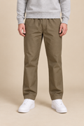 Men’s Poplin Lycra Lower in Duck Colour – Regular Fit Woven Casual Pants