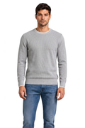 Men’s Structured Cotton Round-Neck Full-Sleeve Winter Top