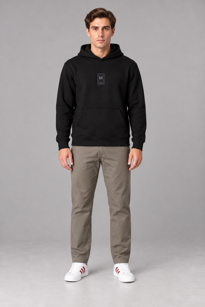 Men’s Ultra Warm Parachute Lower in Choco – Regular Fit Winter Track Pants