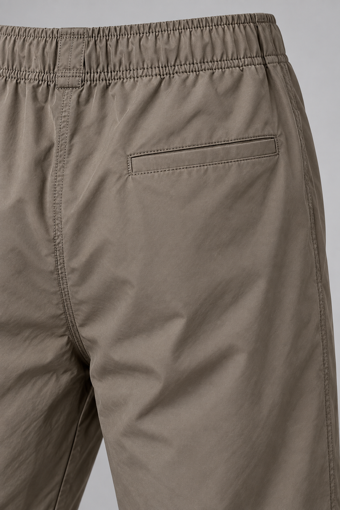 Men’s Ultra Warm Parachute Lower in Choco – Regular Fit Winter Track Pants