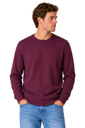 Men’s Wine Football Knit Full Sleeve Pre-Winter Sweatshirts