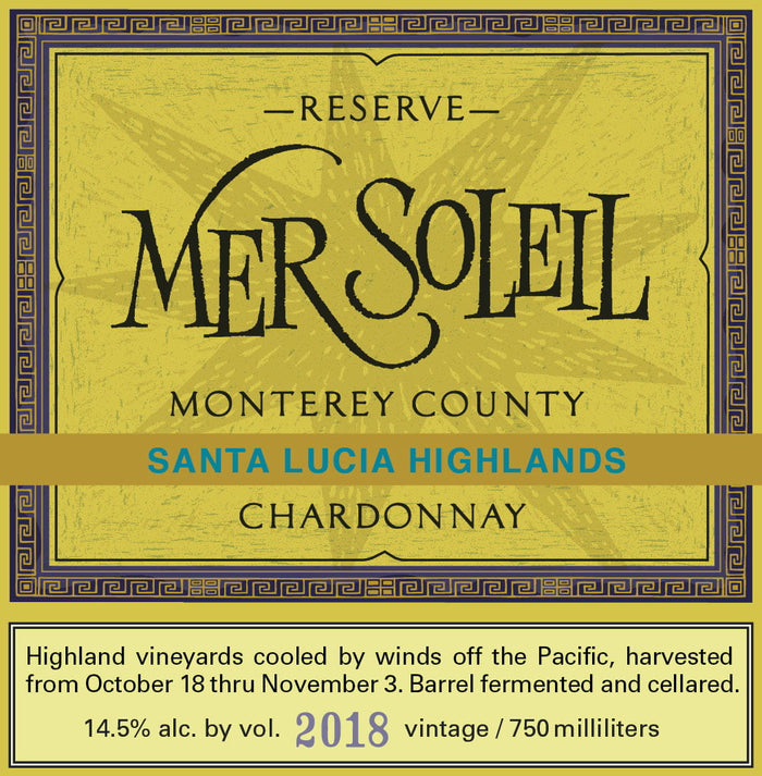 Mer Soleil Reserve Chardonnay White Wine, 750ml Bottle