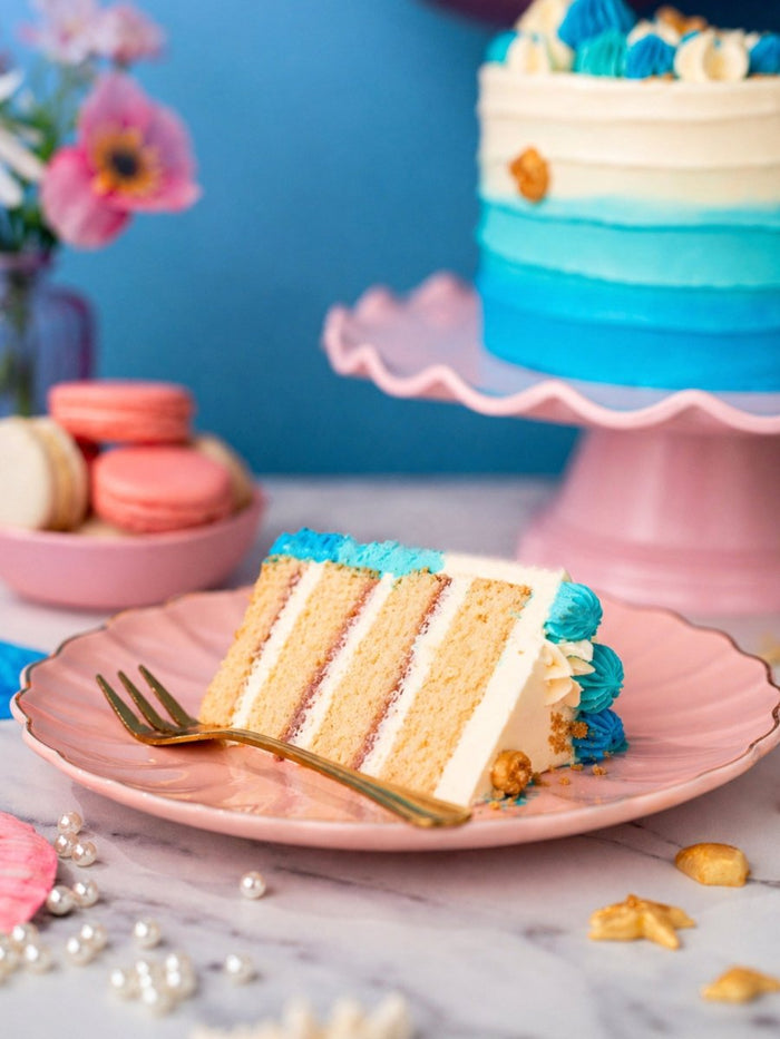 Mermaid Under The Sea Birthday Cake - Patisserie Valerie