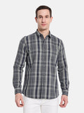 METTLE Men Multi Stripes Opaque Striped Casual Shirt