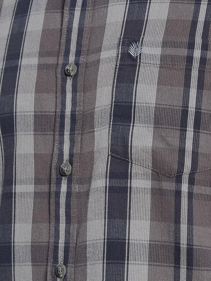 METTLE Men Multi Stripes Opaque Striped Casual Shirt