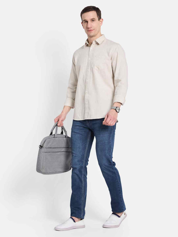 METTLE Men Opaque Casual Shirt