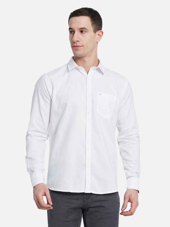 METTLE Men Opaque Casual Shirt