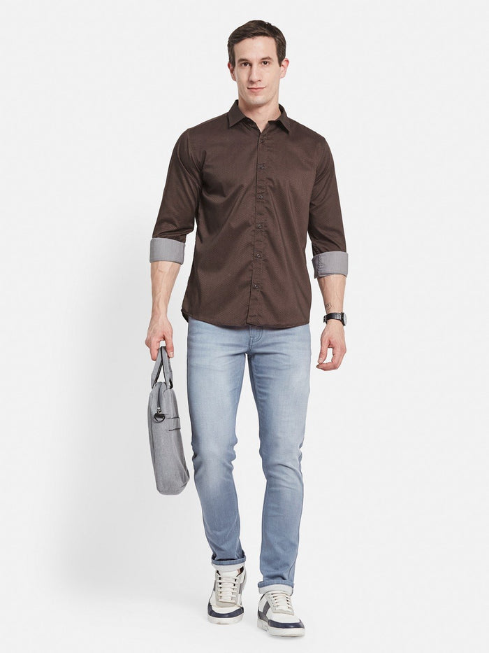 METTLE Men Opaque Casual Shirt