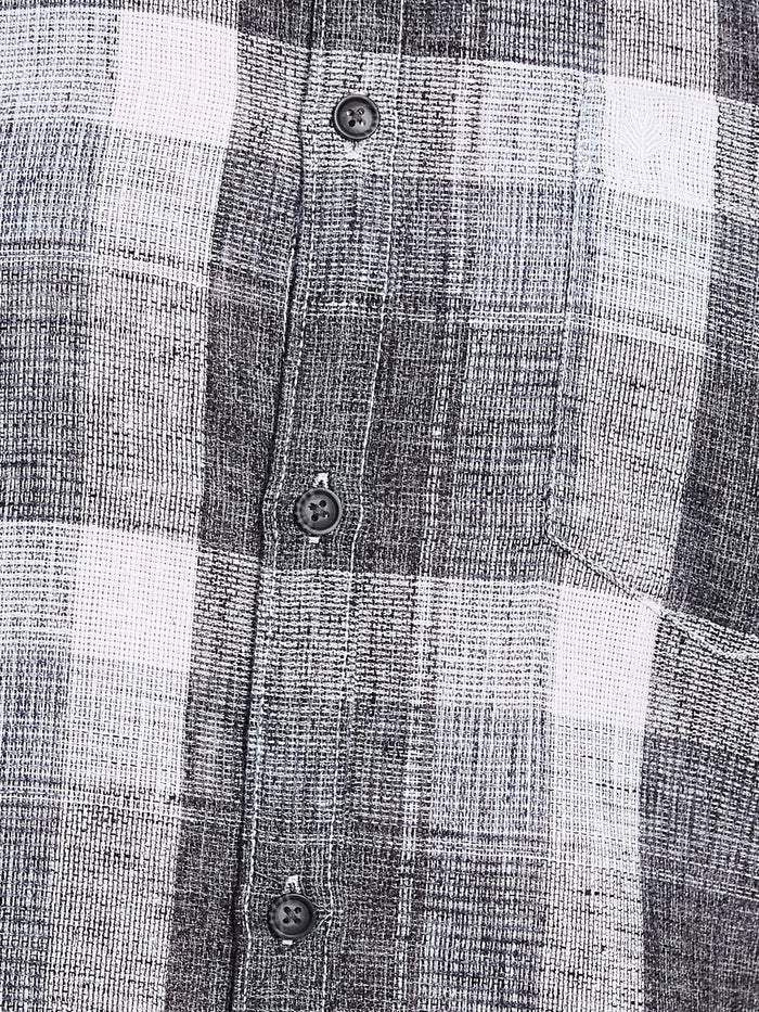 METTLE Men Opaque Checked Casual Shirt