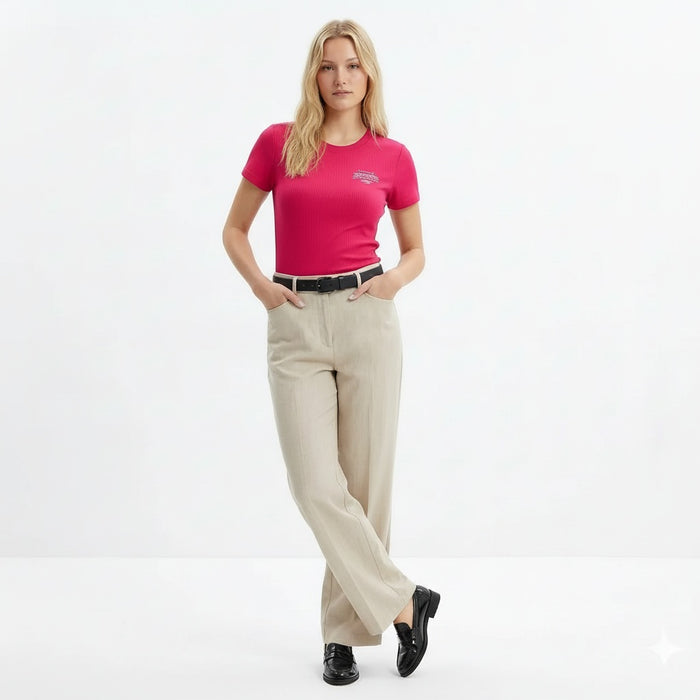 METTLE Women Berry T-shirt