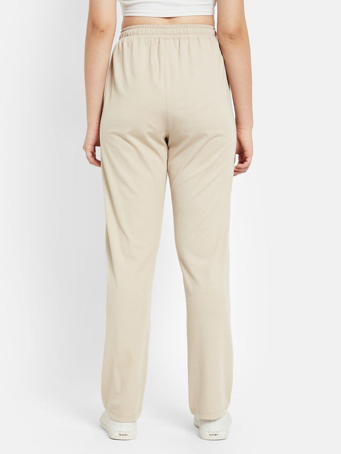 METTLE Women Cotton Mid-Rise Track Pant